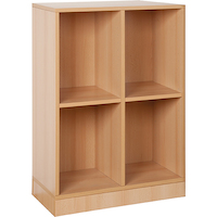 Regal mit 4, 6, 8 oder 10 Fächern