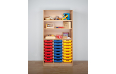 Regale/Sideboards mit ErgoTray Boxen