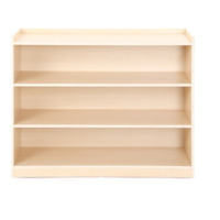 Regalschrank OWLAF mit Rückwand, 2 Böden