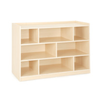 Regalschrank OWLAF mit Rückwand, 8 Fächer