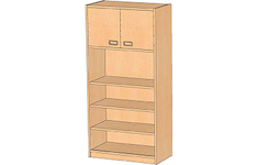 Regalschränke, versch. Modelle