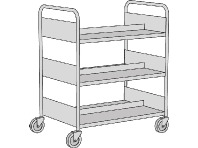 Bücherwagen