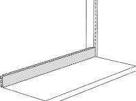 Fachboden-Abschlussleisten