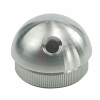 Rohrabschlussstopfen halbrund mit Gewinde M8