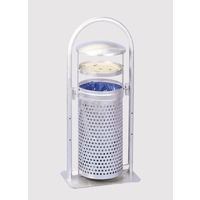 Rohrbogenständer mit oder ohne Aschereinsatz