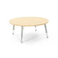 Rundtisch OWLAF mit Metallbeinen, höhenverstellbar