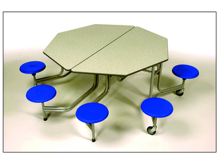 SICO Tisch-/Sitzgruppe Achteckig - 8 Personen
