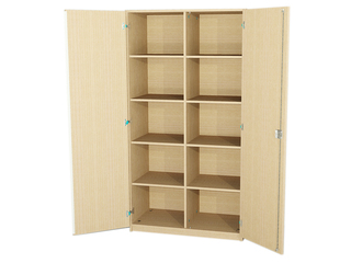 Schrank mit 2x4 Einlegeböden