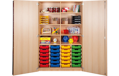 Schrank-/Regalsysteme mit Boxen/Containern