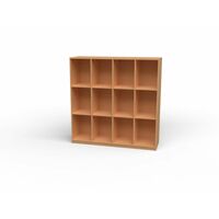 Schultaschen-Regal 12 Fächer