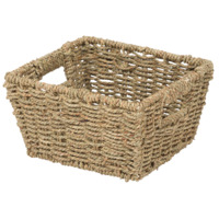 Seegras-Materialkörbe, 12-er Set