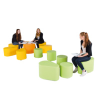 Sitzgruppe Flowerpower XL, 13 teilig