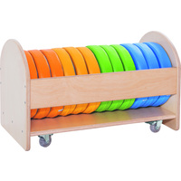 Sitzkissen-Wagen mit 12 runden Sitzkissen