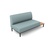 Sofa modulOne 2-Sitzer mit Ablage rechts