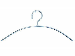 Kleiderbügel verchromt