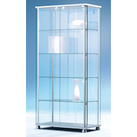 Standvitrine FORUM ohne Sockel