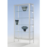 Standvitrine NICE mit Schiebetüren Geprüfte Sicherheit