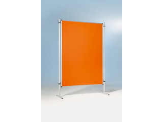 Moderationswand, Coronaschutzwand mit doppelseitigier