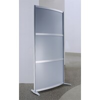 Stellwandmodul SCREEN Typ C, gebogen hoch