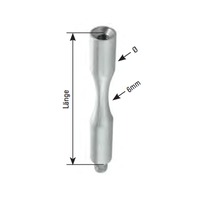 Stift zum Biegen mit Innen- und Außengewinde