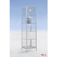 Säulenvitrine NICE Brandschutz / Geprüfte Sicherheit