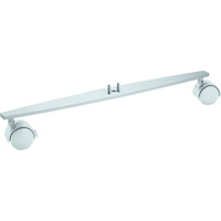 T-Fuß für Stellwandsäule Extend, mit Rollen