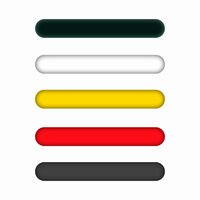 Taktile Bodenindikatoren Kunststoff Rippen