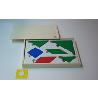Tangram mit Magnetplättchen