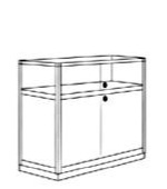 Thekenvitrine HORIZONTAL