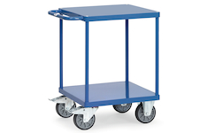 Tischwagen mit Stahlblechetagen