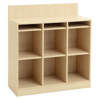 Tresenregal mit offenen Fächern