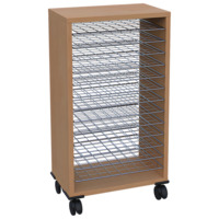 Trocknungswagen B 54 cm, 13 Ablageroste