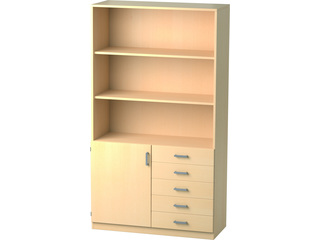 Türen-/Schubfachschrank variado 6