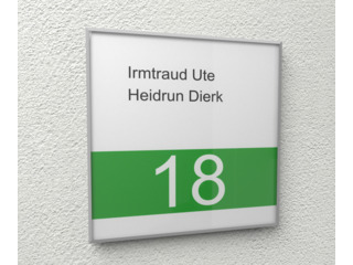 Türschild Marburg