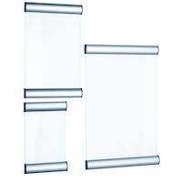 Türschild mit Alu-Klapprahmen