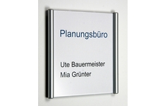Türschilder Aluminium