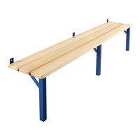 Umkleidebank zur festen Boden-/Wandmontage SBB