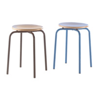 Vierfu&szlig;-Hocker stapelbar