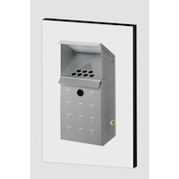 Wandascher WH 41 aus Aluminium