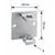 Wandbefestigung Modell 10