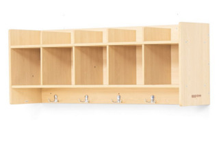 Wandgarderobe OWLAF, für 5 Kinder