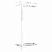 Wandgarderobe mit Hutablage/Stange/Haken