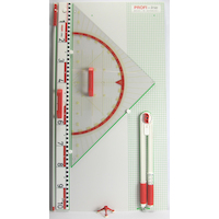 Wandtafelzeichengerätesatz Profi-linie II