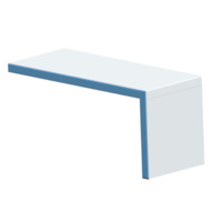 Wangenbank m.point zur Wandbefestigung