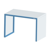 Wangentisch aus Stahl freistehend