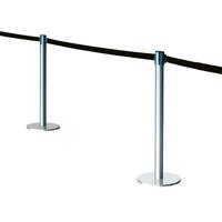 Warteschlangen-Pfosten mit Gurt