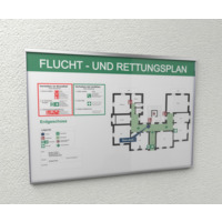 Wegweiser Essen Glas