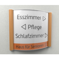 Wegweiser Wien, Echtholz