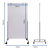 Whiteboard mobil MAULpro easy2move