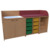 Wickel- und Badekommode Breite 210 cm /Treppe, 2x4 Boxen, 2 T&uuml;ren, Badebecken